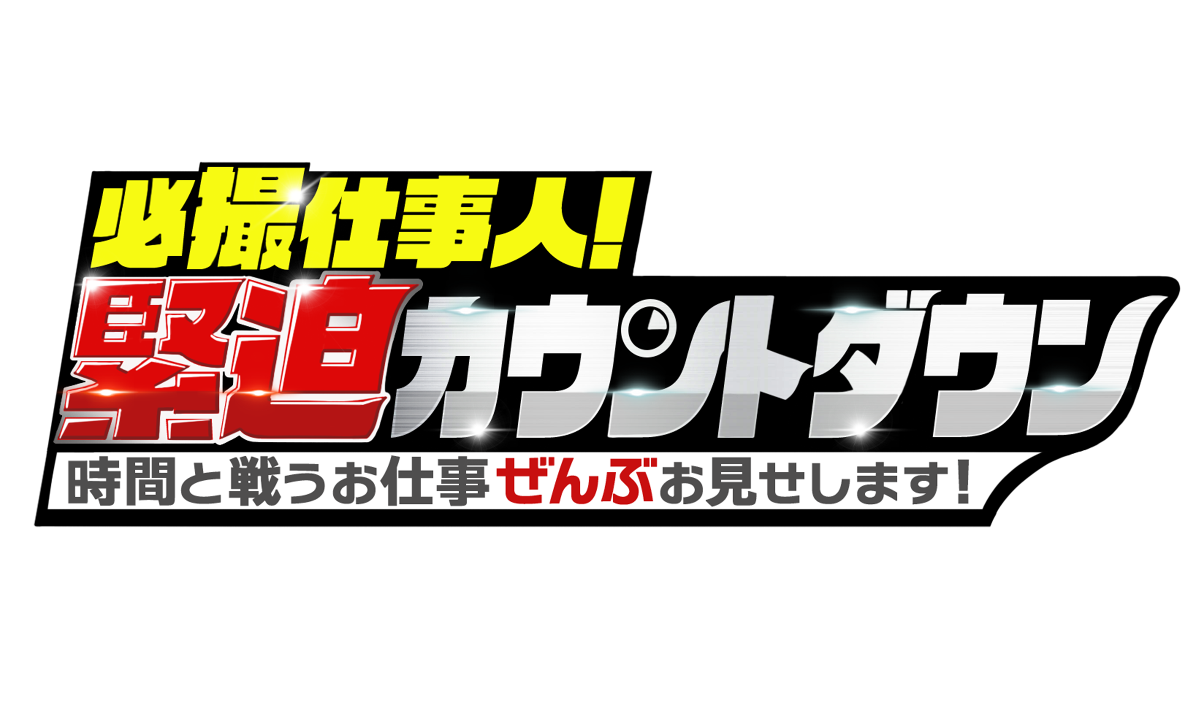 必撮仕事人！緊迫カウントダウン〜時間と戦うお仕事ぜんぶお見せします！〜